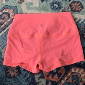 Lululemon high waisted boogie shorts